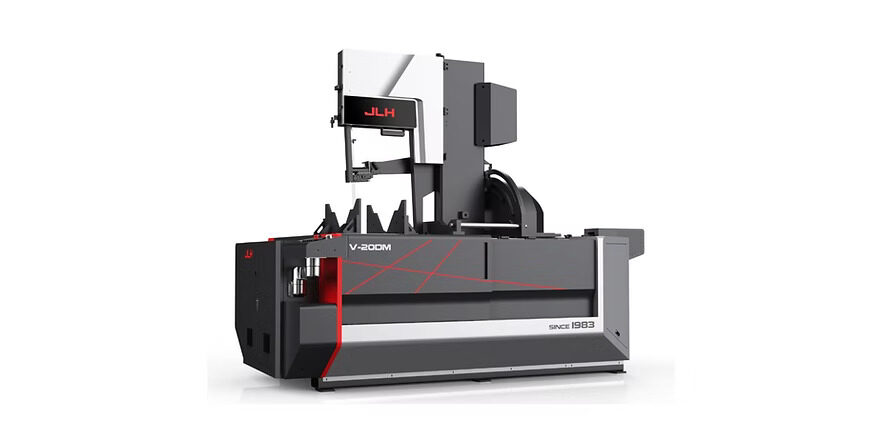 Foto da máquina Serra de Fita Vertical JLH — Linha V (V-18)
